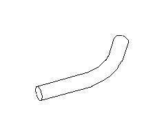 Subaru OEM Radiator Hose Outlet WRX 2022-2026 | 45161VC030