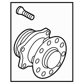 Subaru OEM Rear Bearing Hub Assembly Subaru BRZ 2017-2027 | 28473FL021