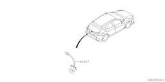 Subaru OEM Rear Camera Subaru Crosstrek 2018-2023 | 86267FL000