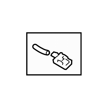Subaru OEM Rear Washer Nozzle (05-09 OB/LGT) | 86640AG11A