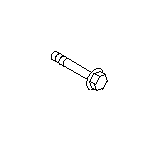 Subaru OEM Reverse Idler Gear Bolt | 808208490