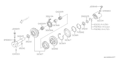 Subaru OEM Reverse Idler Holder | 32234AA010