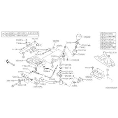 Subaru OEM Reverse Lockout Cable 2004 STI | 35060FE000