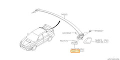 Subaru OEM Roof Vane Spoiler Gasket STI 2006-2007 | 96077FE150