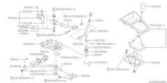 Subaru OEM Shifter U-Joint Bolt | 35045FC000