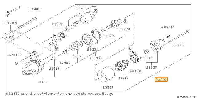 Subaru OEM Starter BRZ 2013-2020 | 23300AA730