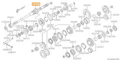 Subaru OEM Transmission Main Shaft | 32201AB170