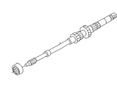 Subaru OEM Transmission Main Shaft | 32201AB170