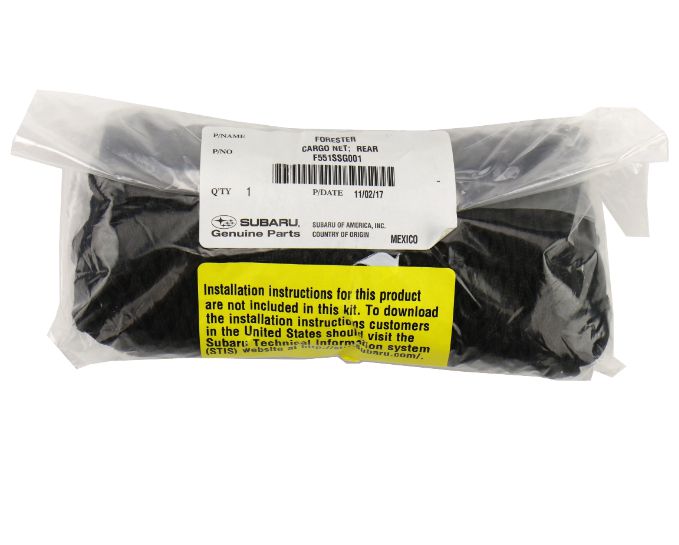 Subaru OEM Vertical Cargo Net Subaru Forester 2014-2018 | F551SSG001