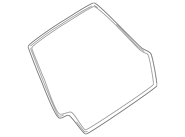 Subaru OEM Weather Stripping - Rear Gate (02-07 WRX Wagon) | 63516FE000
