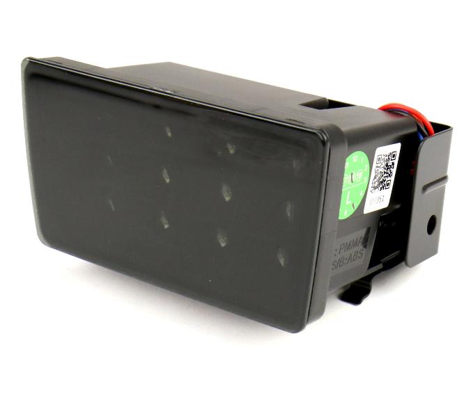 SubiSpeed USDM F1 Style Rear Fog Light Dark Smoke Subaru WRX / STI 2015-2021 | SBSSS15WRXF1-SM