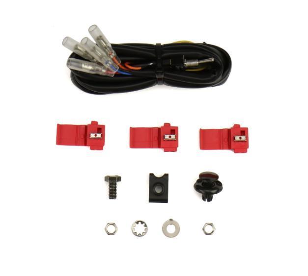 SubiSpeed USDM F1 Style Rear Fog Light Dark Smoke Subaru WRX / STI 2015-2021 | SBSSS15WRXF1-SM