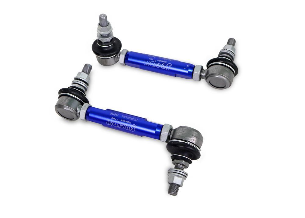 SuperPro Rear HD Adjustable End Link Set (10mm Studs 140mm-185mm Length) Nissan GT-R 2009-2021 | TRC1085