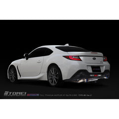 Tomei Expreme Ti Type-80 V2 Titanium Cat Back Exhaust Subaru BRZ / Scion FR-S / Toyota 86 2017-2026 | TB6090-SB05A