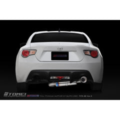 Tomei Expreme Ti Type-80 V2 Titanium Cat Back Exhaust Subaru BRZ / Scion FR-S / Toyota 86 2017-2026 | TB6090-SB05A