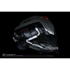 Tomei Expreme Ti Type-80 V2 Titanium Cat Back Exhaust Subaru BRZ / Scion FR-S / Toyota 86 2017-2026 | TB6090-SB05A