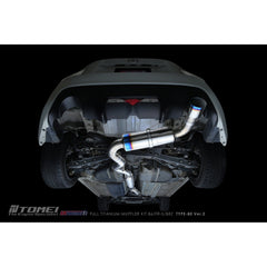 Tomei Expreme Ti Type-80 V2 Titanium Cat Back Exhaust Subaru BRZ / Scion FR-S / Toyota 86 2017-2026 | TB6090-SB05A