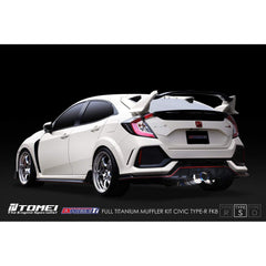 Tomei Full Titanium Cat Back Exhaust "Type-S" Honda Civic Type-R 2017-2021 | TB6090-HN06B
