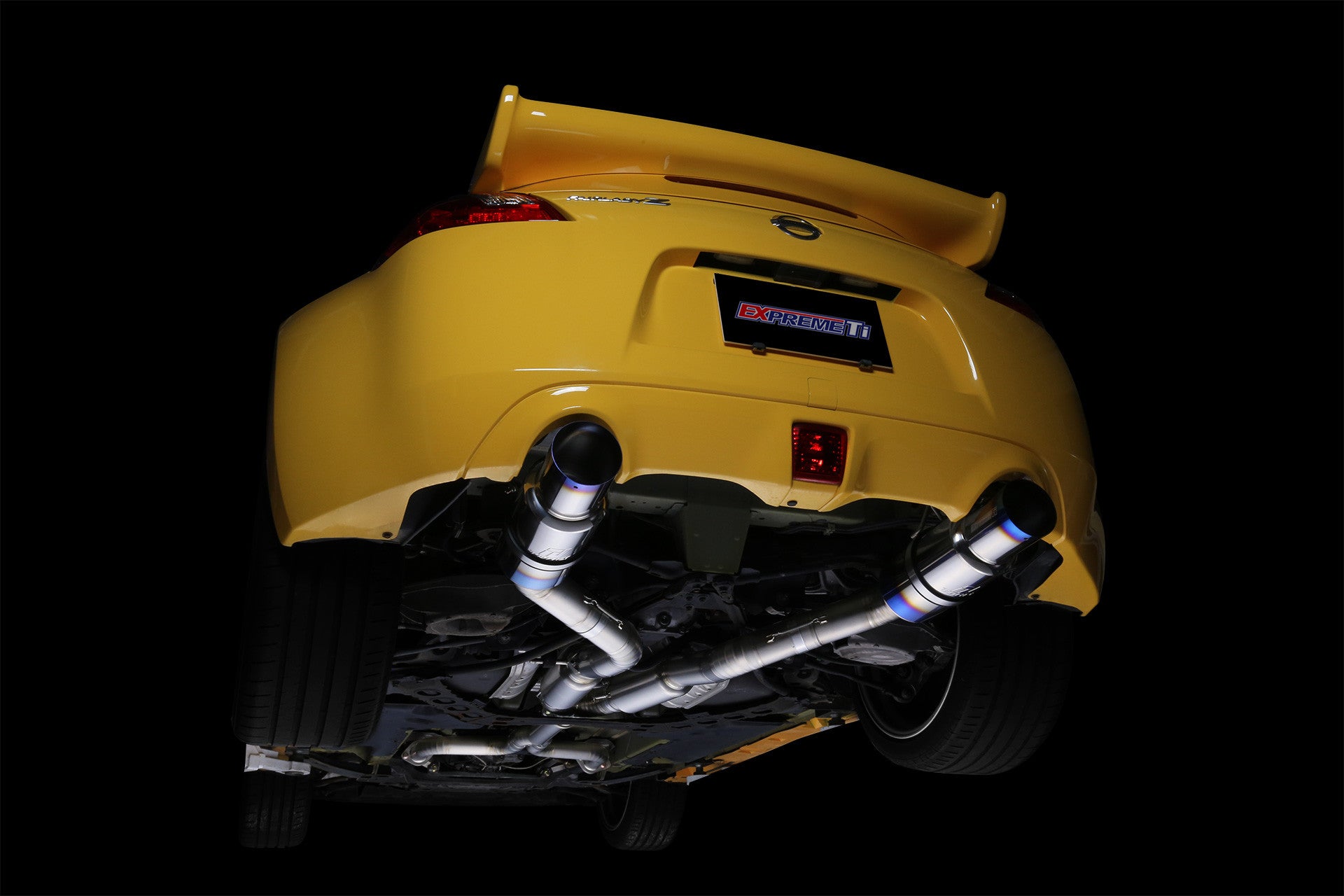 Tomei Full Titanium Dual Expreme Type D Cat Back Exhaust Nissan 370z 2009-2020 | TB6090-NS02B