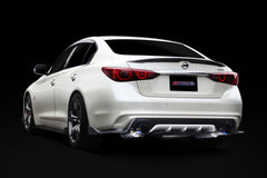 Tomei Full Titanium Expreme Dual Type D Cat Back Exhaust Infiniti Q50 2016-2024 | TB6090-NS21E