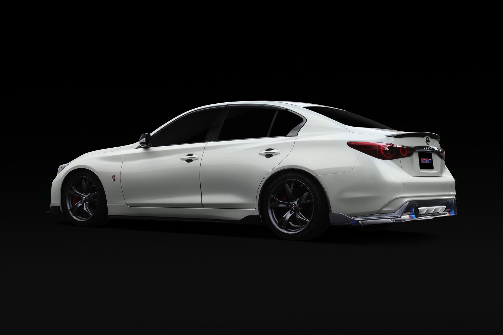 Tomei Full Titanium Expreme Dual Type D Cat Back Exhaust Infiniti Q50 2016-2024 | TB6090-NS21E