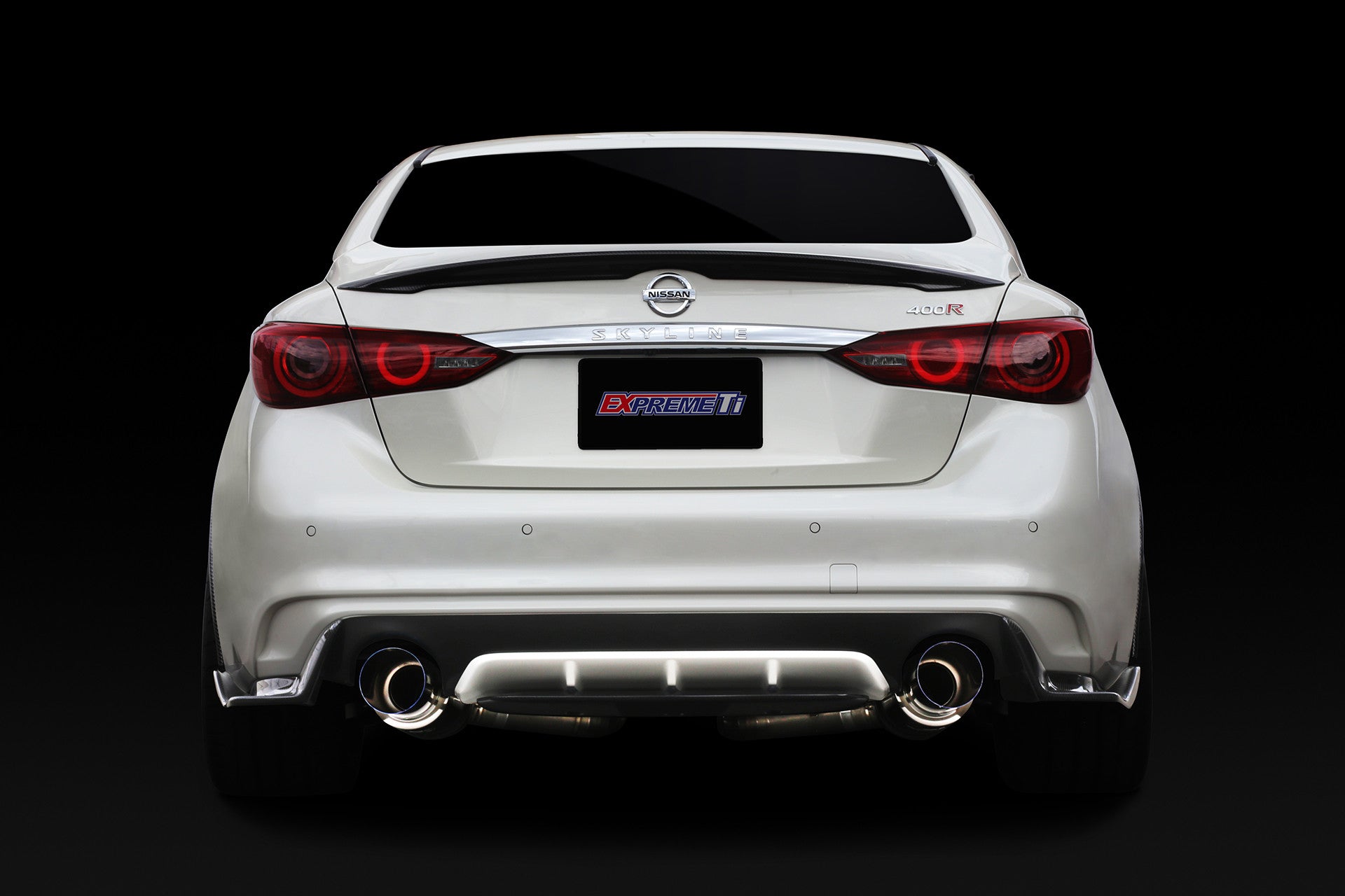 Tomei Full Titanium Expreme Dual Type D Cat Back Exhaust Infiniti Q50 2016-2024 | TB6090-NS21E