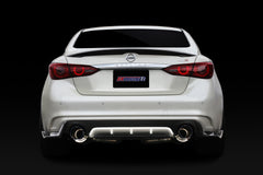 Tomei Full Titanium Expreme Dual Type D Cat Back Exhaust Infiniti Q50 2016-2024 | TB6090-NS21E