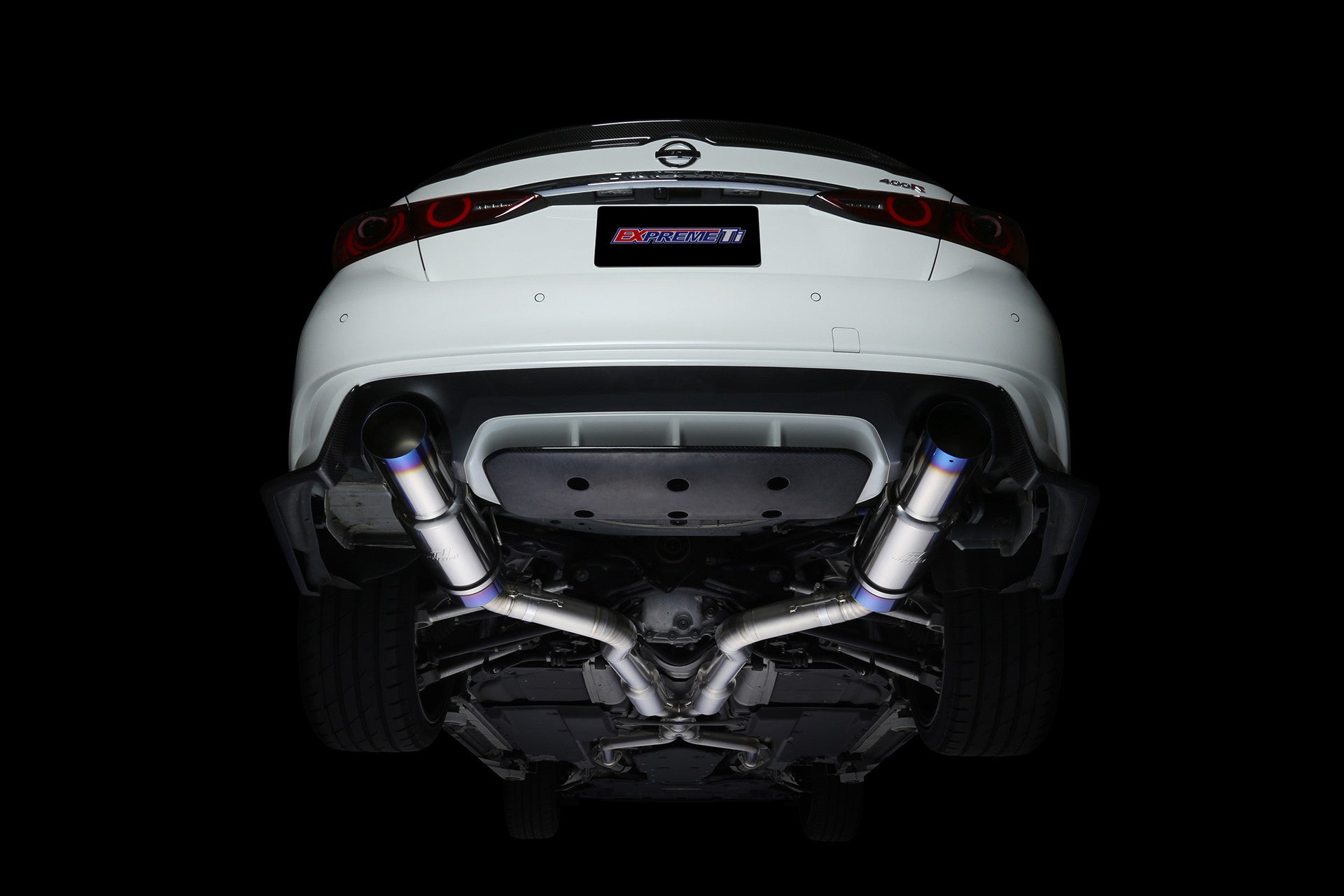Tomei Full Titanium Expreme Dual Type D Cat Back Exhaust Infiniti Q50 2016-2024 | TB6090-NS21E