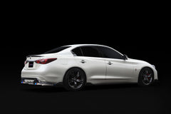 Tomei Full Titanium Expreme Dual Type D Cat Back Exhaust Infiniti Q50 2016-2024 | TB6090-NS21E
