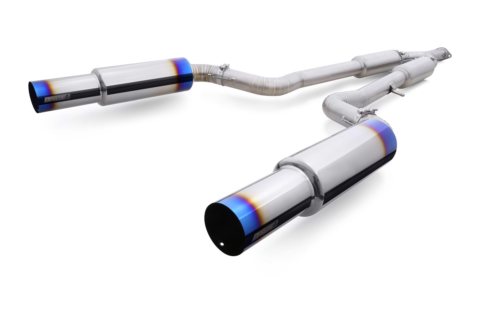 Tomei Full Titanium Expreme Dual Type D Cat Back Exhaust Infiniti Q50 2016-2024 | TB6090-NS21E