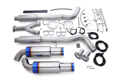 Tomei Full Titanium Expreme Dual Type D Cat Back Exhaust Infiniti Q60 2017-2022 | TB6090-NS21F