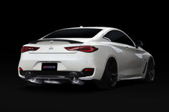 Tomei Full Titanium Expreme Dual Type D Cat Back Exhaust Infiniti Q60 2017-2022 | TB6090-NS21F
