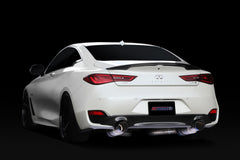 Tomei Full Titanium Expreme Dual Type D Cat Back Exhaust Infiniti Q60 2017-2022 | TB6090-NS21F