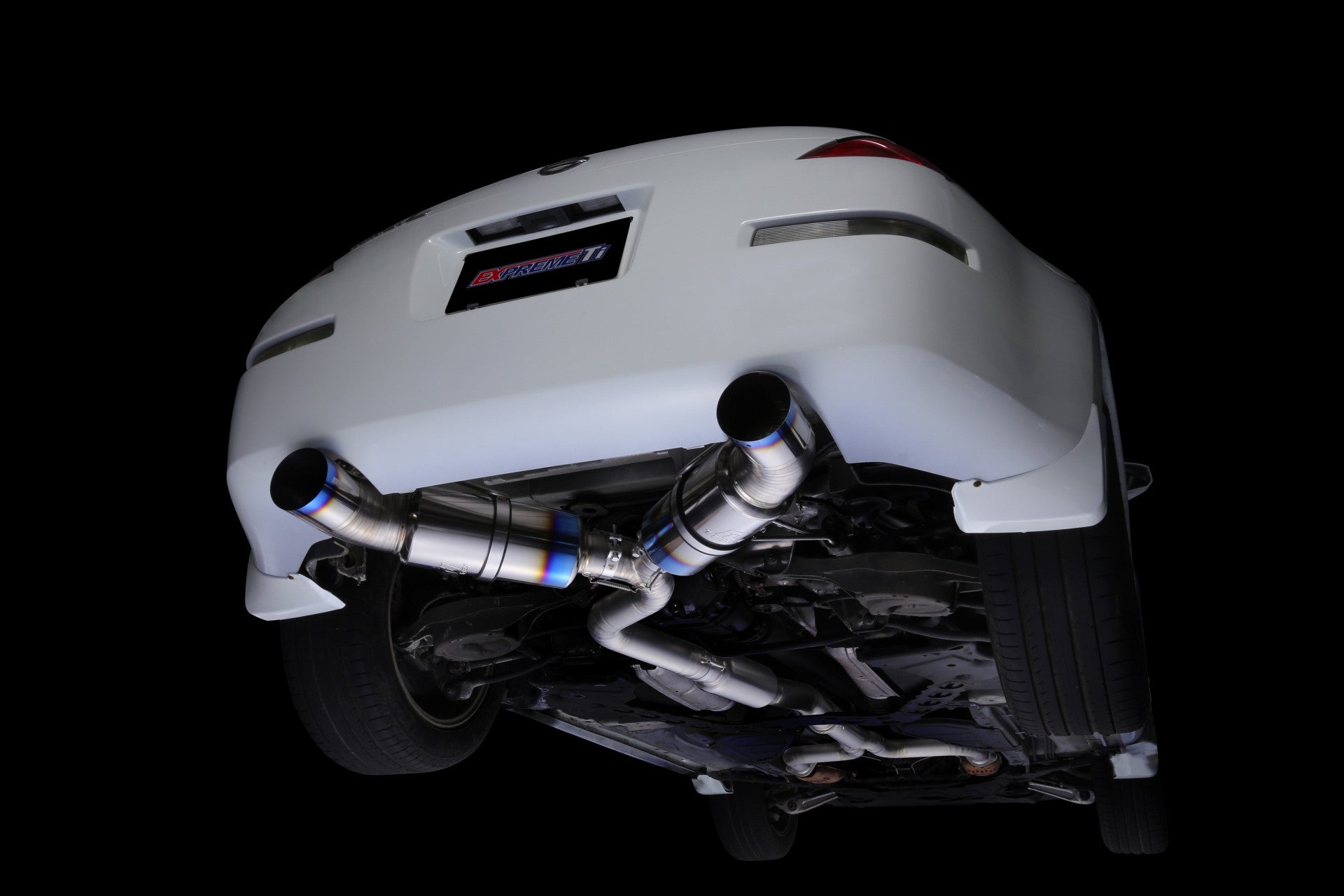 Tomei Full Titanium Expreme Dual Type D Cat Back Exhaust Nissan 350z 2003-2009 | TB6090-NS04B