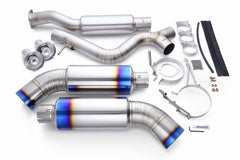 Tomei Full Titanium Expreme Dual Type D Cat Back Exhaust Nissan 350z 2003-2009 | TB6090-NS04B
