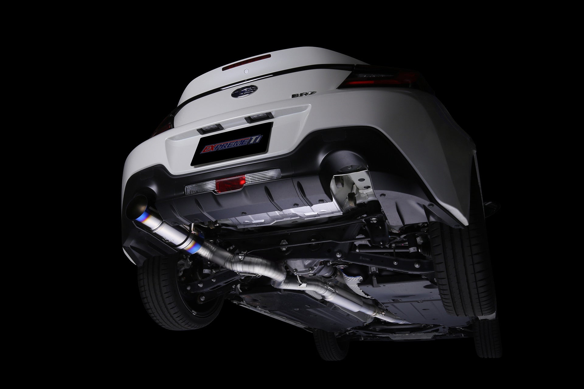 Tomei Full Titanium Expreme Single TYPE-80 Ver.3 Cat Back Exhaust FR-S / 86 / GR86 / BRZ 13-26 | TB6090-SB05C