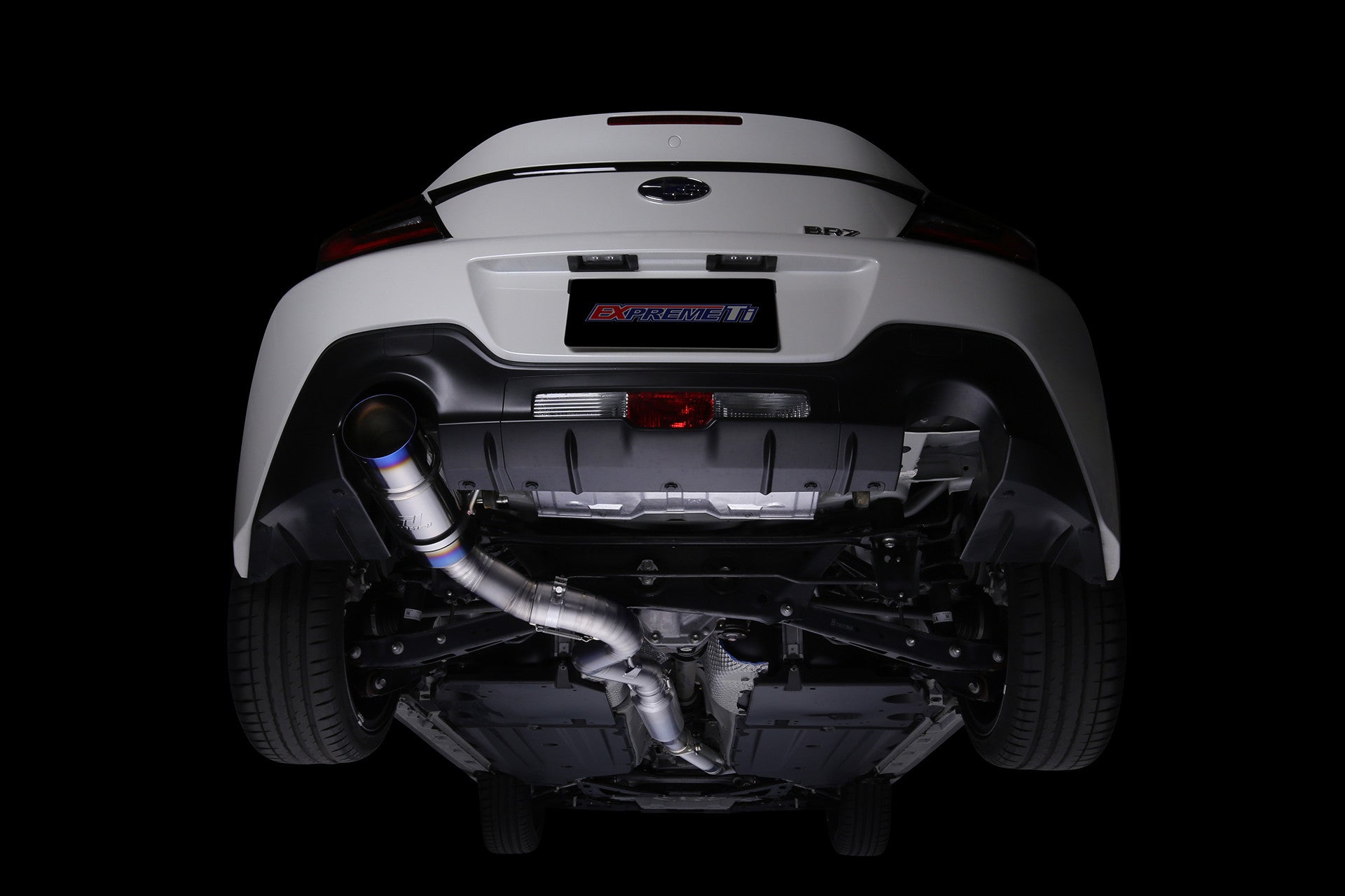 Tomei Full Titanium Expreme Single TYPE-80 Ver.3 Cat Back Exhaust FR-S / 86 / GR86 / BRZ 13-26 | TB6090-SB05C