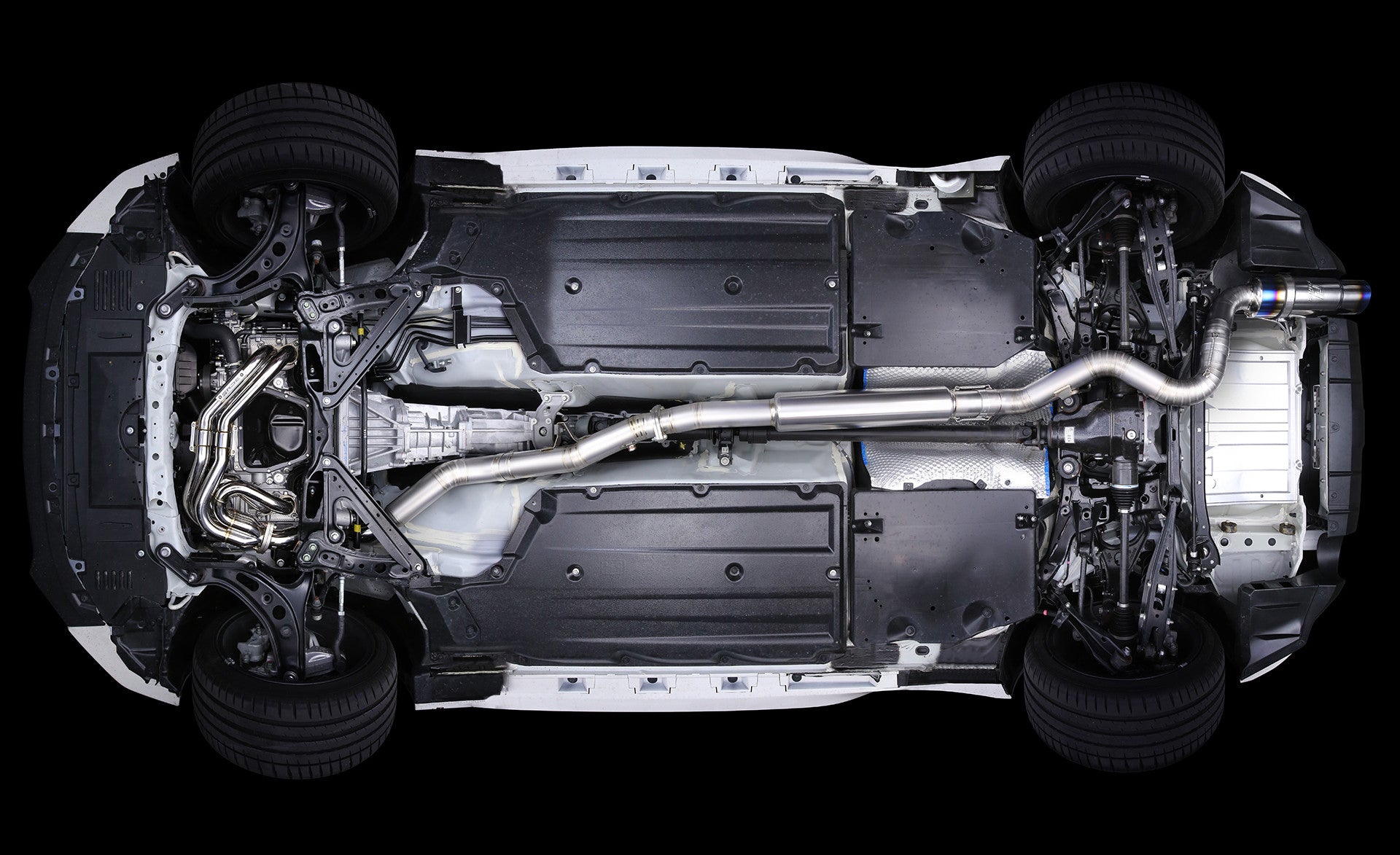 Tomei Full Titanium Expreme Single TYPE-80 Ver.3 Cat Back Exhaust FR-S / 86 / GR86 / BRZ 13-26 | TB6090-SB05C