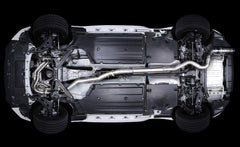 Tomei Full Titanium Expreme Single TYPE-80 Ver.3 Cat Back Exhaust FR-S / 86 / GR86 / BRZ 13-26 | TB6090-SB05C