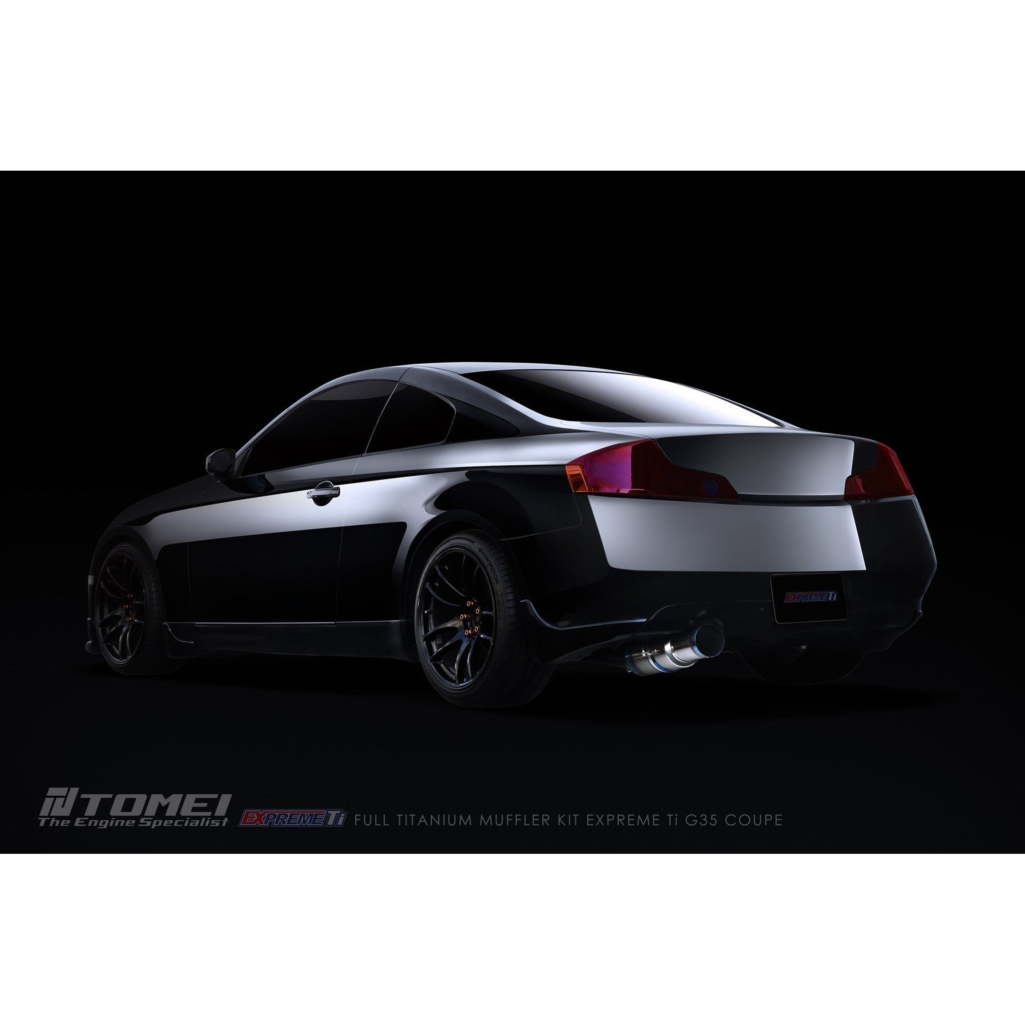 Tomei Full Titanium Muffler Kit Expreme Ti Infiniti G35 Coupe 2003-2007 | TB6090-NS04G