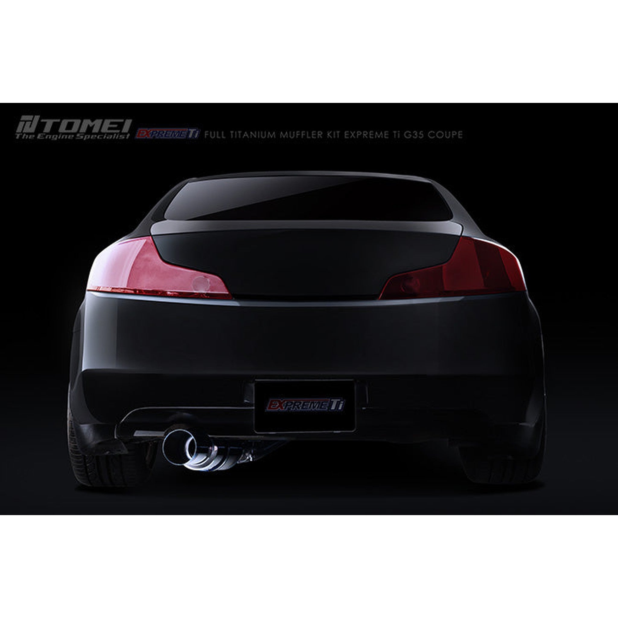 Tomei Full Titanium Muffler Kit Expreme Ti Infiniti G35 Coupe 2003-2007 | TB6090-NS04G