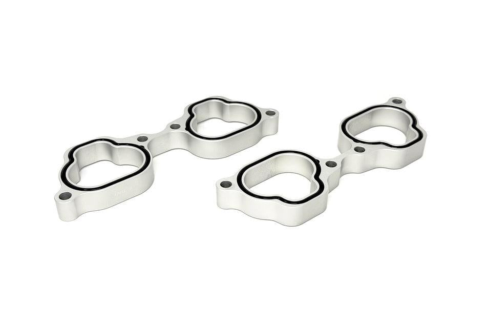 Torque Solution 19mm Billet Intake Manifold Spacer Subaru WRX 02-14 / STI 04-21 / FXT 04-13 / Legacy GT 05-12 | TS-SU-478B-S