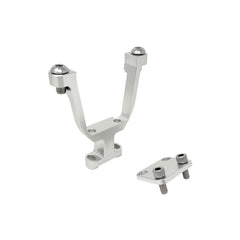 Torque Solution Coolant Expansion Tank Pedestal Silver Subaru WRX 02-07 / STI 04-21 / Forester XT 04-08 | TS-SU-679-P