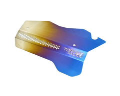 Torque Solution Engine Pulley Cover Titanium Burnt Purple/Blue Subaru WRX 2022-2026 | TS-SU-895