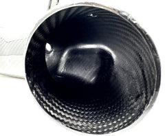 Torque Solution HD Hard Turbo Inlet Carbon Fiber OEM / 2.4" Subaru WRX 02-07 / STI 04-21 | TS-SU-881CF-O