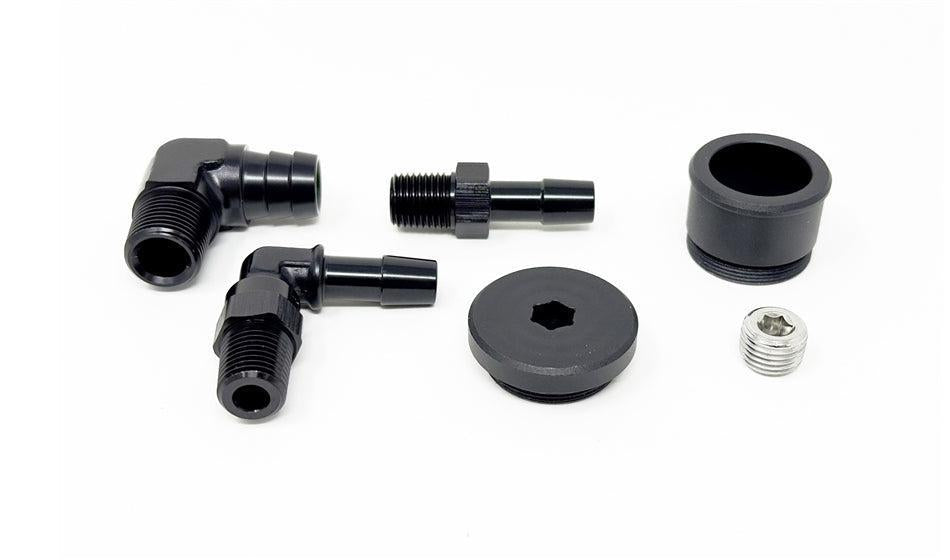 Torque Solution HD Hard Turbo Inlet Carbon Fiber OEM / 2.4" Subaru WRX 02-07 / STI 04-21 | TS-SU-881CF-O