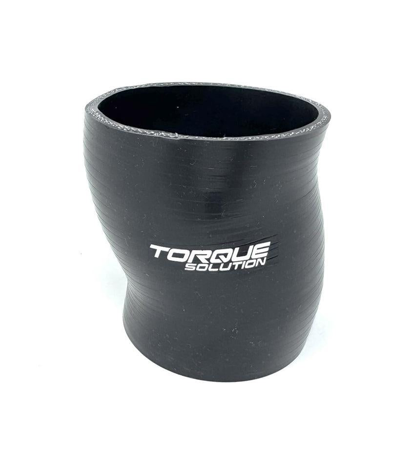 Torque Solution HD Hard Turbo Inlet Carbon Fiber OEM / 2.4" Subaru WRX 02-07 / STI 04-21 | TS-SU-881CF-O