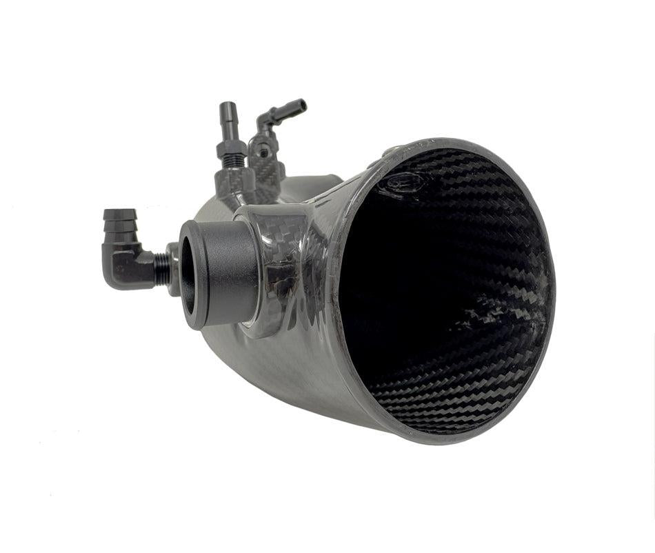 Torque Solution HD Hard Turbo Inlet Carbon Fiber OEM / 2.4" Subaru WRX 02-07 / STI 04-21 | TS-SU-881CF-O
