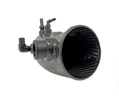 Torque Solution HD Hard Turbo Inlet Carbon Fiber OEM / 2.4" Subaru WRX 02-07 / STI 04-21 | TS-SU-881CF-O