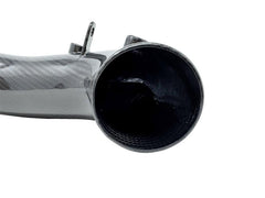 Torque Solution HD Hard Turbo Inlet Carbon Fiber OEM / 2.4" Subaru WRX 02-07 / STI 04-21 | TS-SU-881CF-O